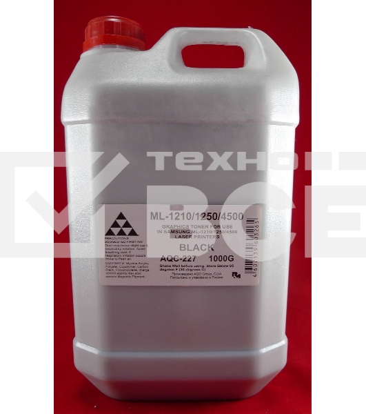 Тонер SAMSUNG ML-1210/1520/1610/40/60/1710/2010/216x/SCX-4x00/3x00 (к, 1кг) (AQC-США фас России)