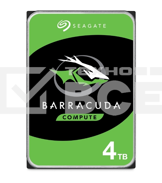 Жесткий диск Seagate Barracuda 3.5 4TB 5400RPM OEM SATA 6GB/S 256MB ST4000DM004