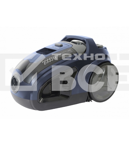 Пылесос Willmark VC-2421CYM синий/фиолетовый, 400/2000 Вт, уборка сухая, пылесборник контейнер 3 л