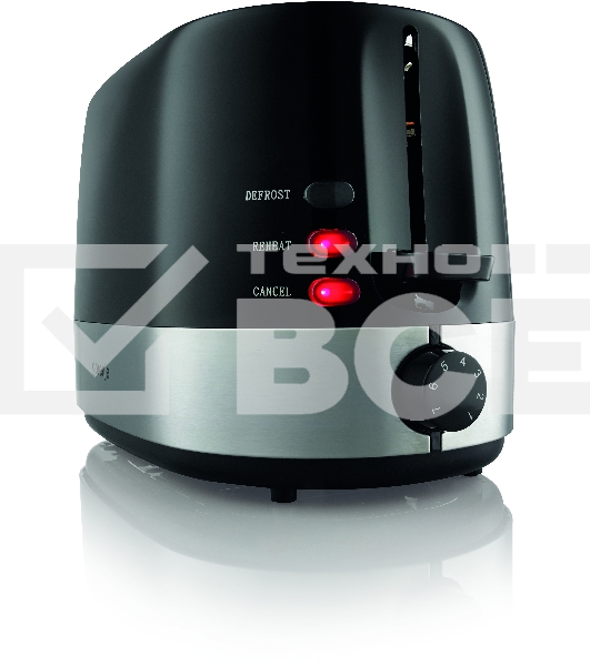 Тостер Gorenje T850BK 850Вт черный/серебристый