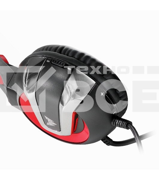 Гарнитура игровая CROWN CMGH-3100 Black&red