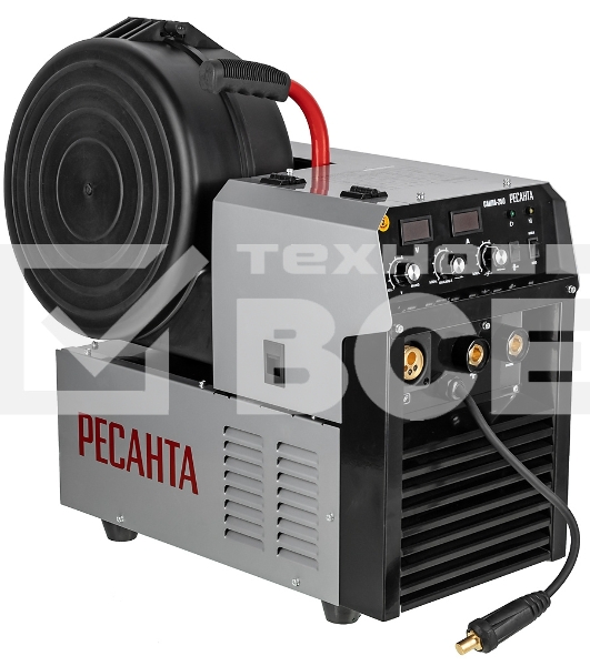 Сварочный аппарат Ресанта САИПА-250 инвертор ММА DC/MIG-MAG/FCAW 11.5кВт