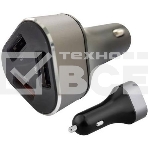Автомобильная зарядное устройство ACD ACD-C233-X3B черный 23Вт, 3xUSB 1QC+2Smart, 3.6~12В, 3А RTL {120}, фото9