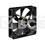 Вентилятор для корпуса ExeGate EX14025B4P-PWM черный, 140 мм, 1200 об/мин, 28 дБ, 4 pin, фото 1