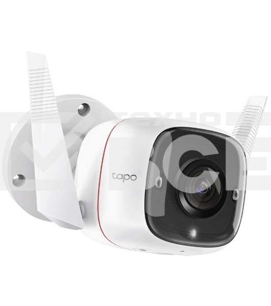 Видеокамера IP TP-Link Tapo C310 White 3MP indoor & outdoor IP camera, 30m Night Vision, IP66 dust & waterproof, Motion Detection and Notification, 2-way Audio, supports Micro SD card storage, easy setup with APP