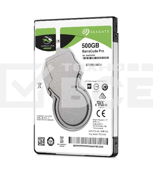 Жесткий диск Seagate HDD 500 Gb  BarraCuda ST500LM034 2.5