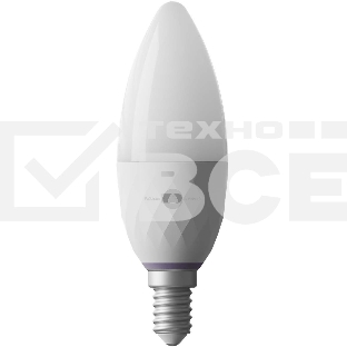 Умная лампа Yandex YNDX-00017 E14 4.8Вт 430lm Wi-Fi (упак.:1шт)