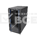 Шкаф коммутационный ЦМО ШТК-М-18.6.6-1ААА-9005 18U 600x600мм пер.дв.стекл задн.дв.стал.лист 2 бок.пан. направл.под закл.гайки 270кг черный, фото12