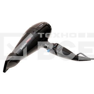 Фен BaByliss Pro Veneziano, 2000 Вт, 2 насадки, черный