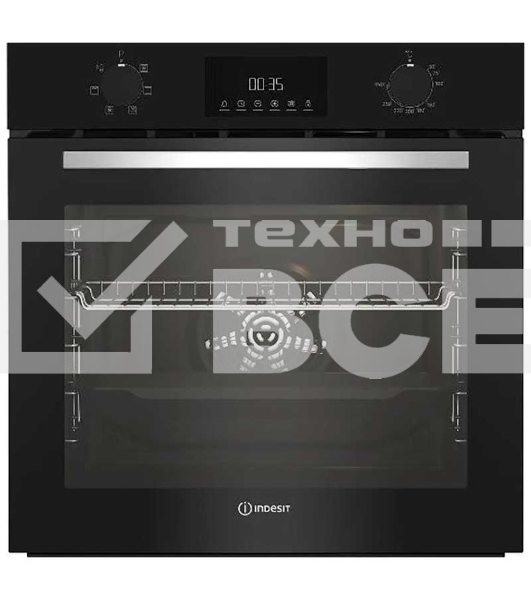 Духовой шкаф электрический Indesit IFE 3644 BL черный