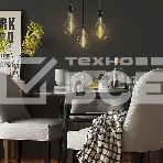 Лампа Filament А160 8W 620lm 2400К Е27 golden flexible LED, фото 1