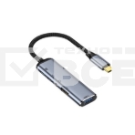 Кабель Type-C на USB 3.1 + USB 2.0 + Type C + PD, фото 1