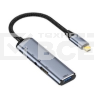 Кабель Type-C на USB 3.1 + USB 2.0 + Type C + PD