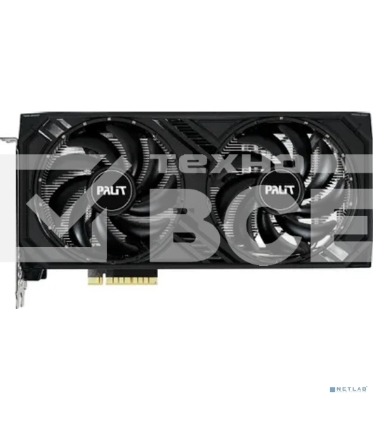 Видеокарта Palit PA-RTX4060 DUAL 8GB 8192Mb 128 GDDR6 1830/17000 HDMIx1 DPx3 HDCP Ret
