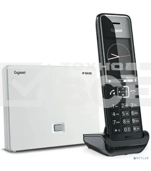 Телефон IP Gigaset Comfort 550A IP BASE Rus черный (S30852-H3037-R104)