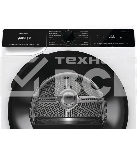 Сушильная машина Gorenje DPNA82WIFI/C белый, 8 кг, сушка - конденсационная, программ - 15, 60 x 85 x 65.3 см