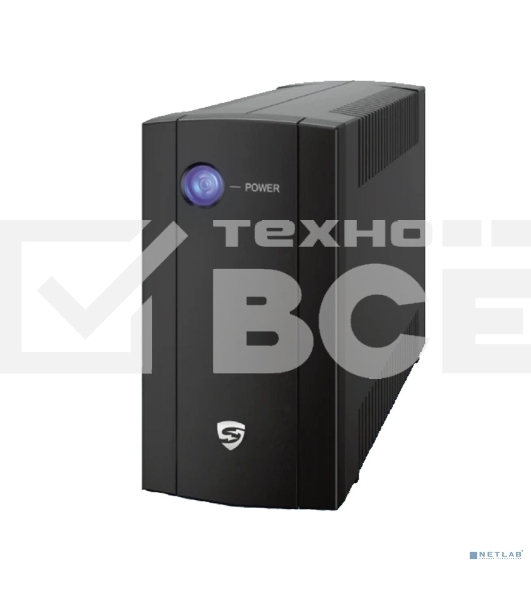 Источник бесперебойного питания Сайбер Электро СТАРТ ПЛЮС-700ВА-ЕВРО Линейно-интерактивный 700ВА/360Вт RS-232(2 EURO) (12В/5А·ч)