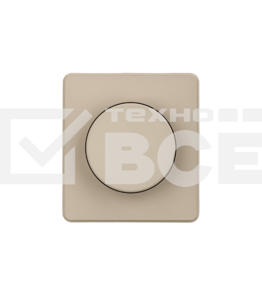 Светорегулятор ROUND (диммер) 300Вт с/у шелк KRANZ