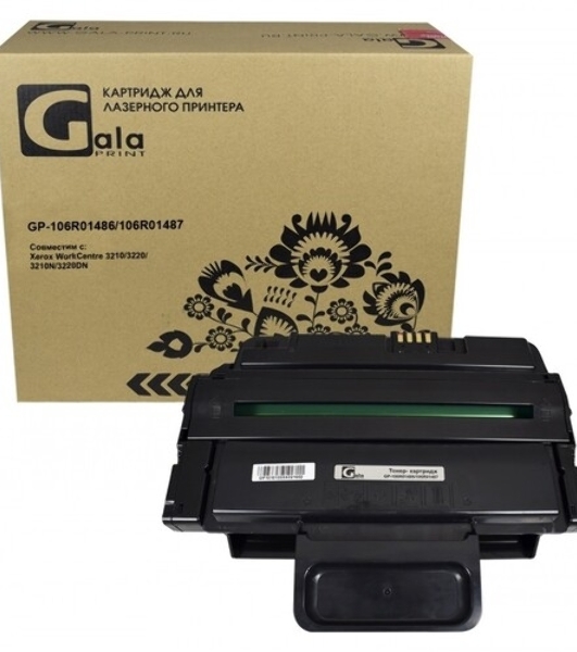 Картридж GalaPrint GP-106R01486/1487 черный (4100 стр.) для Rank Xerox WC 3210/3210N/3220DN