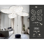 Потолочный светодиодный светильник FA4012/4 WH белый 60W 3000K+6400K/4200K/6400K+3000K 330*330*85 (ПДУ ИК), фото5