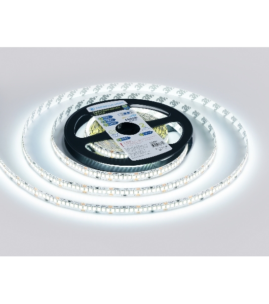 Светодиодная лента Ambrella light GS3403 2835 240Led/ 20W m/ 24V IP20 6500K/ 5000*10*1.2mm (2 конт.)