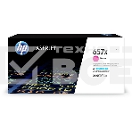 Картридж лазерный HP 657X пурпурный для HP CLJ MFP M681/M682 (CF473X) 23000 стр, фото 1