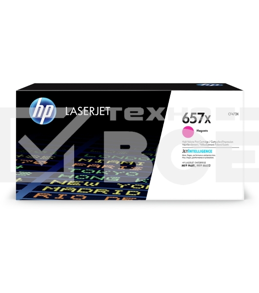 Картридж лазерный HP 657X пурпурный для HP CLJ MFP M681/M682 (CF473X) 23000 стр