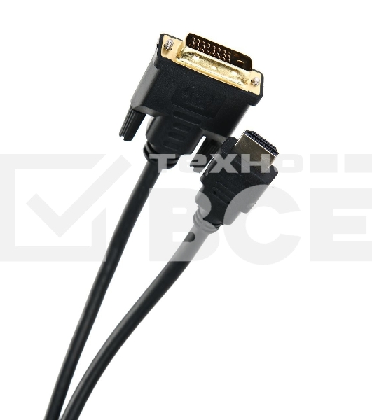 Кабель HDMI-DVI 5M LCG135E-5M TV-COM