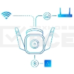 Видеокамера IP TP-Link Tapo C310 White 3MP indoor & outdoor IP camera, 30m Night Vision, IP66 dust & waterproof, Motion Detection and Notification, 2-way Audio, supports Micro SD card storage, easy setup with APP, фото11