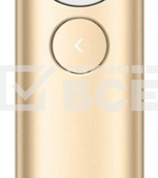 Презентер Logitech Spotlight золотистый, радиоканал, USB, кнопки - 3