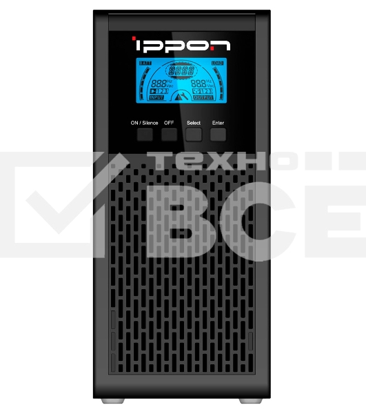 Источник бесперебойного питания Ippon Innova G2 Euro 1000L 900Вт 1000ВА черный