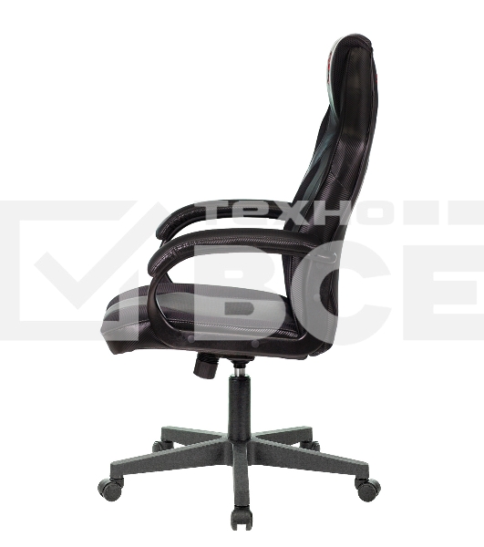 Кресло игровое A4Tech Bloody GC-200, черный, эко.кожа, крестовина пластик