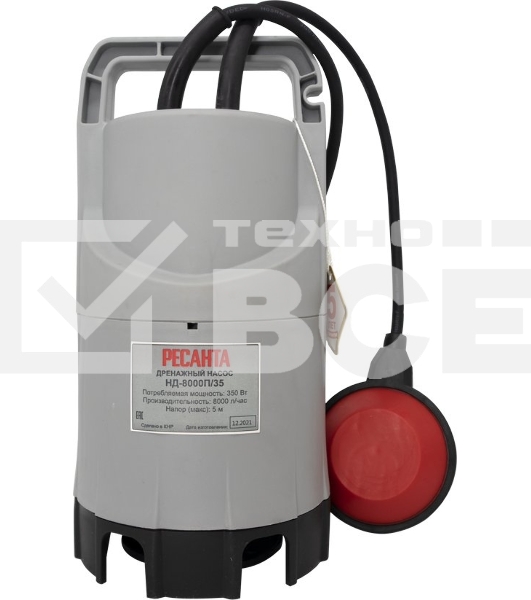 Дренажный насос Ресанта НД-8000П/35