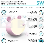 Ночник Gauss NN7024 мышка розовый, фото9