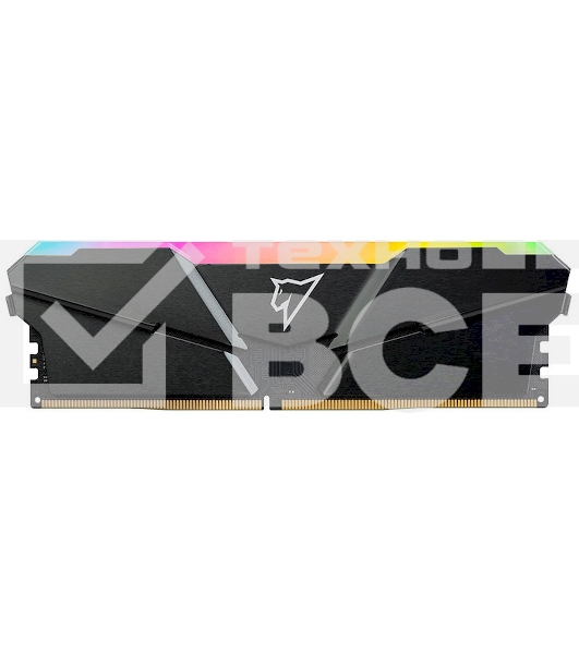 Оперативная память NETAC Shadow, DDR4, 16GB (2x8GB), 3200MHz, CL16, с радиаторами, RGB, серый