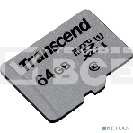 Флеш карта microSD 64GB Transcend microSDXC Class 10 UHS-I U1, (без адаптера), TLC, фото2