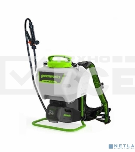 Опрыскиватель аккумуляторный GreenWorks G40BPS, 40 В, без АКБ и ЗУ (5300007)