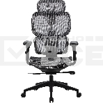 Кресло компьютерное Cactus CS-MC555-GY черный/серый, сетка, фото7