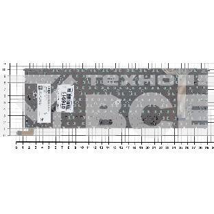 Клавиатура для ноутбука Acer Aspire R13 R7-371 R7-371T черная с подсветкой