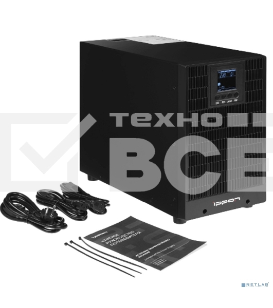 Источник бесперебойного питания Ippon Innova TB 3000 2700Вт 3000ВА черный