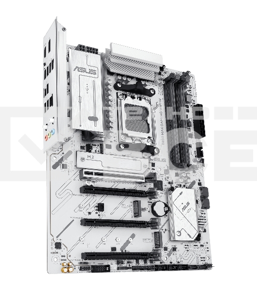 Материнская плата ASUS B850 MAX GAMING WIFI W, AM5, AMD B850, 4xDDR5, 4xSATA, 3xM.2, 1xPCIe 5.0 x16, 1xPCIe 4.0 x4, 2xPCIe 3.0 x1, 1xDisplayPort, 1xHDMI, 1x2.5Gb LAN, Wi-Fi 6E, Bluetooth 5.3, 1xUSB-C 10Gbps, 3xUSB-A 10Gbps, 2xUSB-A 5Gbps, 2xUSB-A 2.0, 3x3