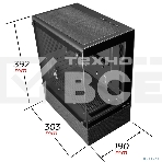 Корпус Ginzzu RX470 mATX, фото3