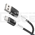 Кабель USB Type-C/HOCO HC-68575 X82/1m/3A/Силикон/Black, фото4