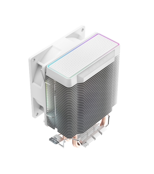 Кулер для процессора Ocypus Gamma A20 WH ARGB, 92mm FARGB FAN, Top FARGB Panel, 2 HEAT PIPES, 3-PIN, 1900 RPM, 21DBA, HYDRO BEARING, LGA115X/1200/1700/18XX, AM4/AM5