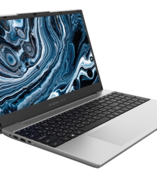 Ноутбук Digma Pro Breve Ryzen 7 5700U/16Gb/SSD 512Gb/15.6'/IPS/FHD/W11Pro/silver/4500mAh