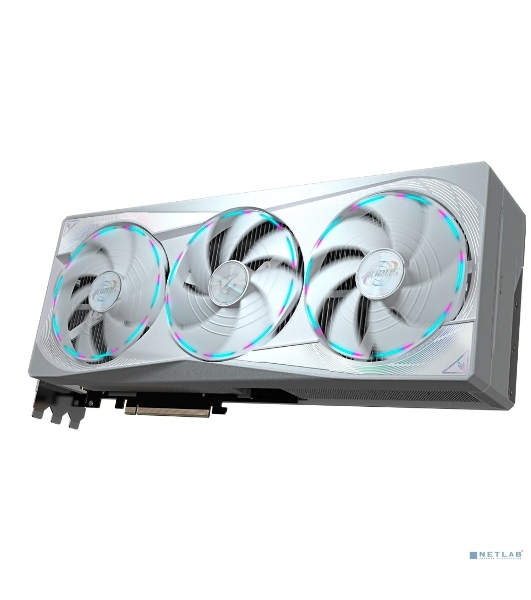 Видеокарта Gigabyte PCI-E 5.0 GV-N5080AORUSM ICE-16GD 1.0 NVIDIA GeForce RTX 5080 16Gb 256bit GDDR7 2617/30000 HDMIx1 DPx3 HDCP Ret