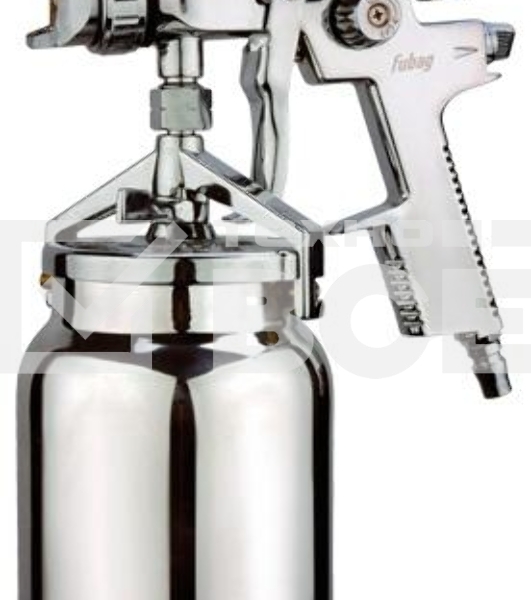 Краскопульт пневматический FUBAG S1000/1.5 HVLP110142 expert 266л/м 3бар нижний бачок 1л 1.5мм