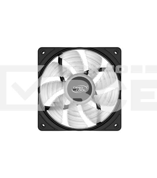 Вентилятор для корпуса DEEPCOOL RF120W черный, 120 мм, 1300 об/мин, 21.9 дБ, 3 pin