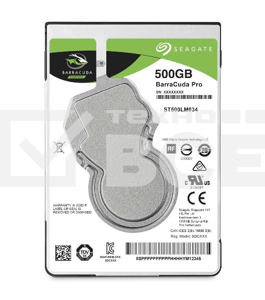 Жесткий диск Seagate HDD 500 Gb  BarraCuda ST500LM034 2.5