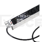 Вертикальный блок розеток Rem-16 с фил. и инд., 25 IEC 60320 C13, алюм., 42-48U, шнур 3 м., фото5